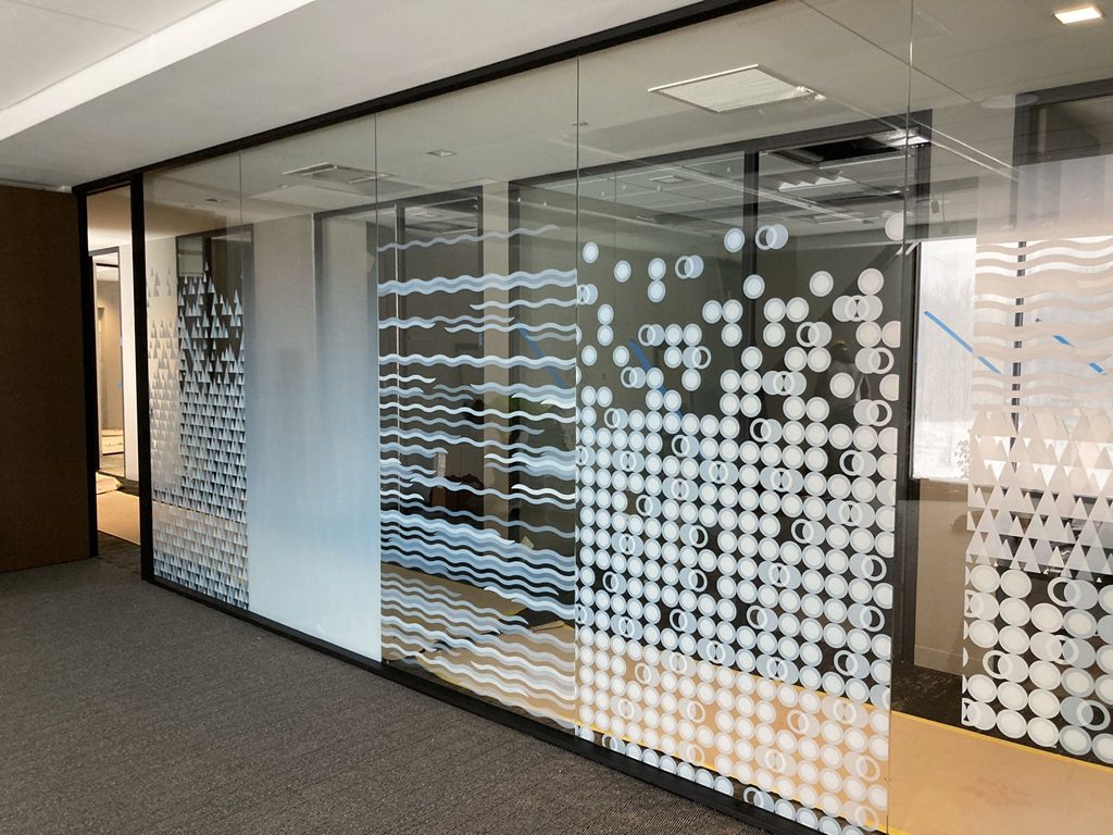 frosted window film Miami